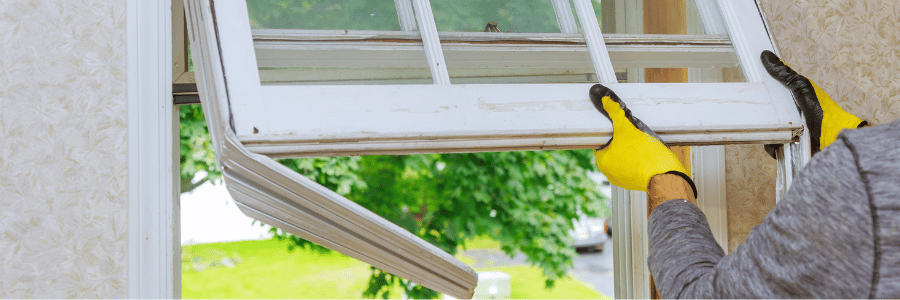 Tearing out windows